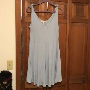 Our textured dress with knot details